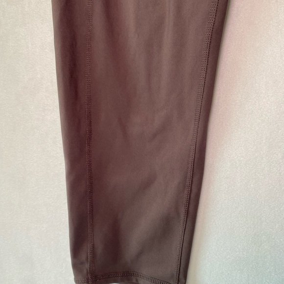 Free People Movement Cropped Capri Leggings Brown Large - Picture 2 of 10
